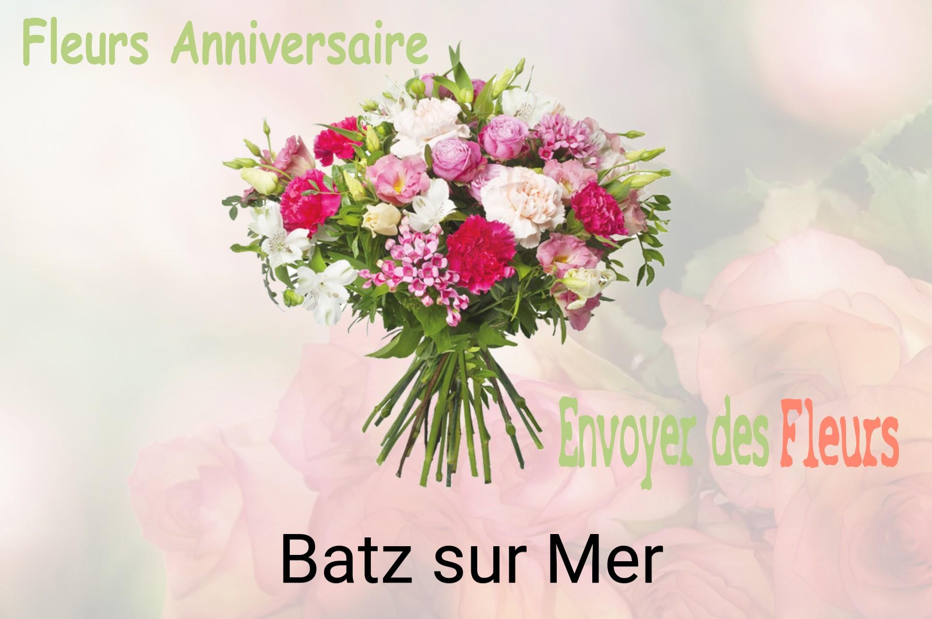 Bouquet de fleurs d’anniversaire livré à Batz-sur-Mer