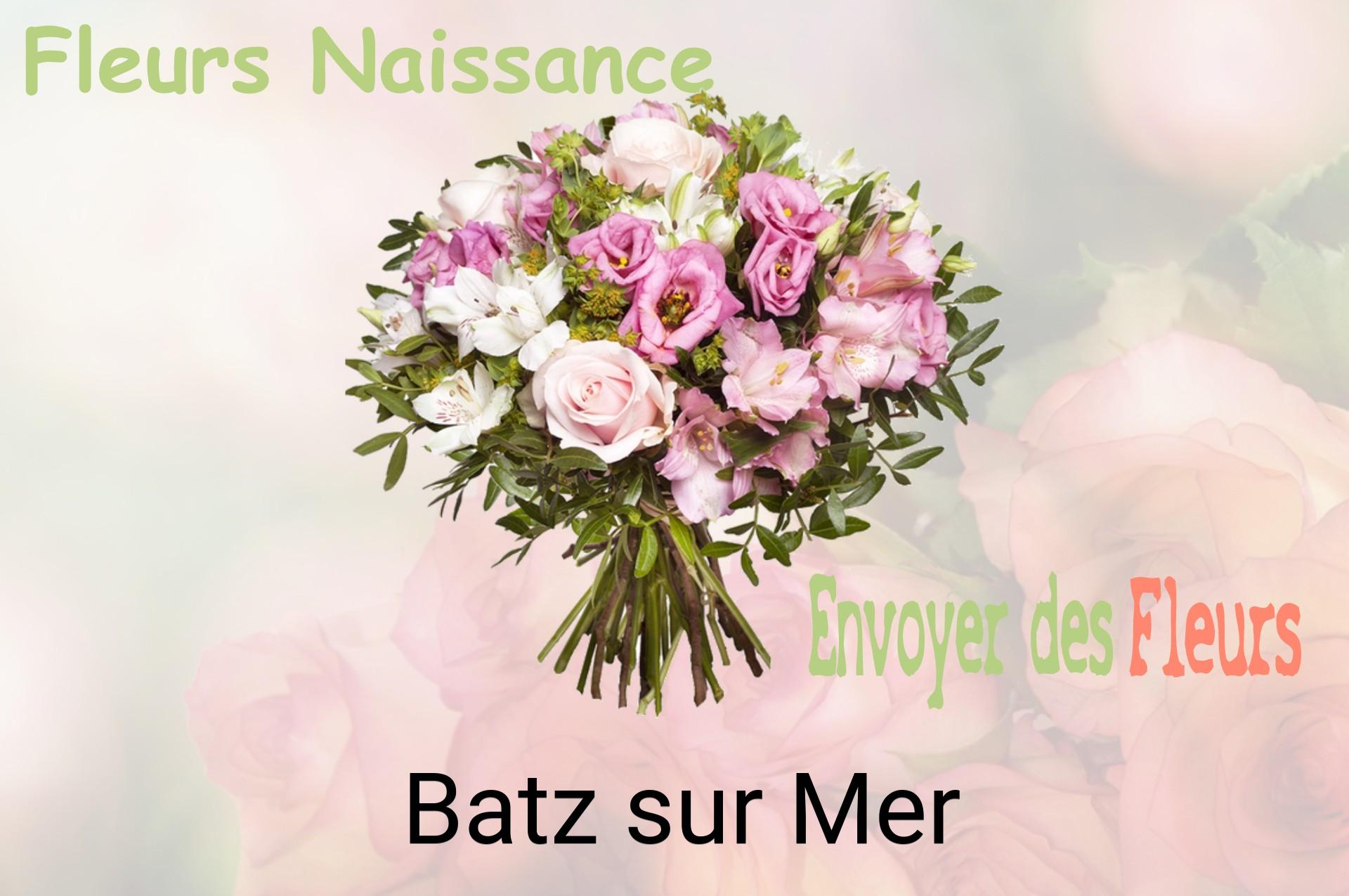 Bouquet de fleurs de naissance livré à Batz-sur-Mer
